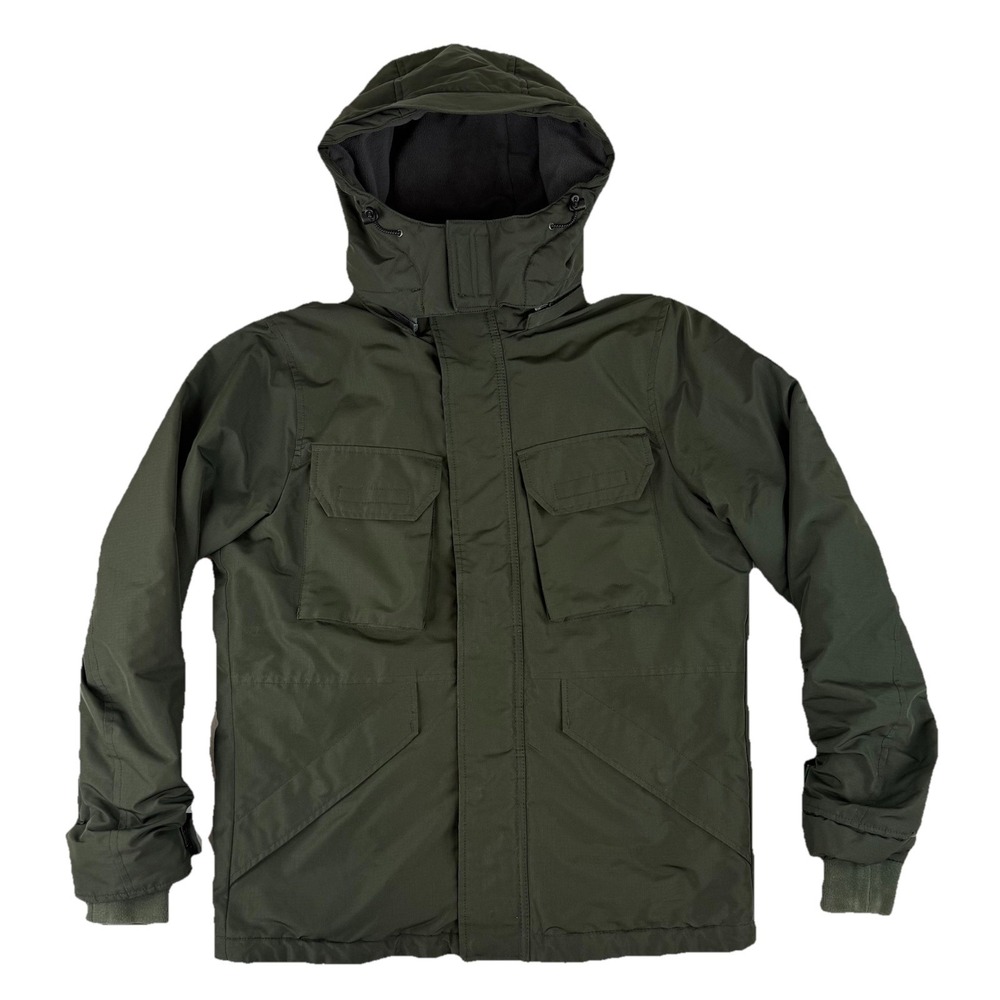 Abercrombie & Fitch Jacket Women's XS Utility Jacket Military Style With Hood